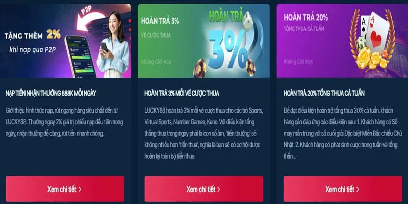 Chương trình VIP và hoàn trả